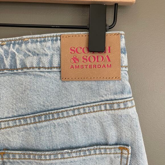 Scotch & Soda The Ripple 1950's Straight Leg Jeans Beach Treat Size 26 Loose Fit - Picture 15 of 16